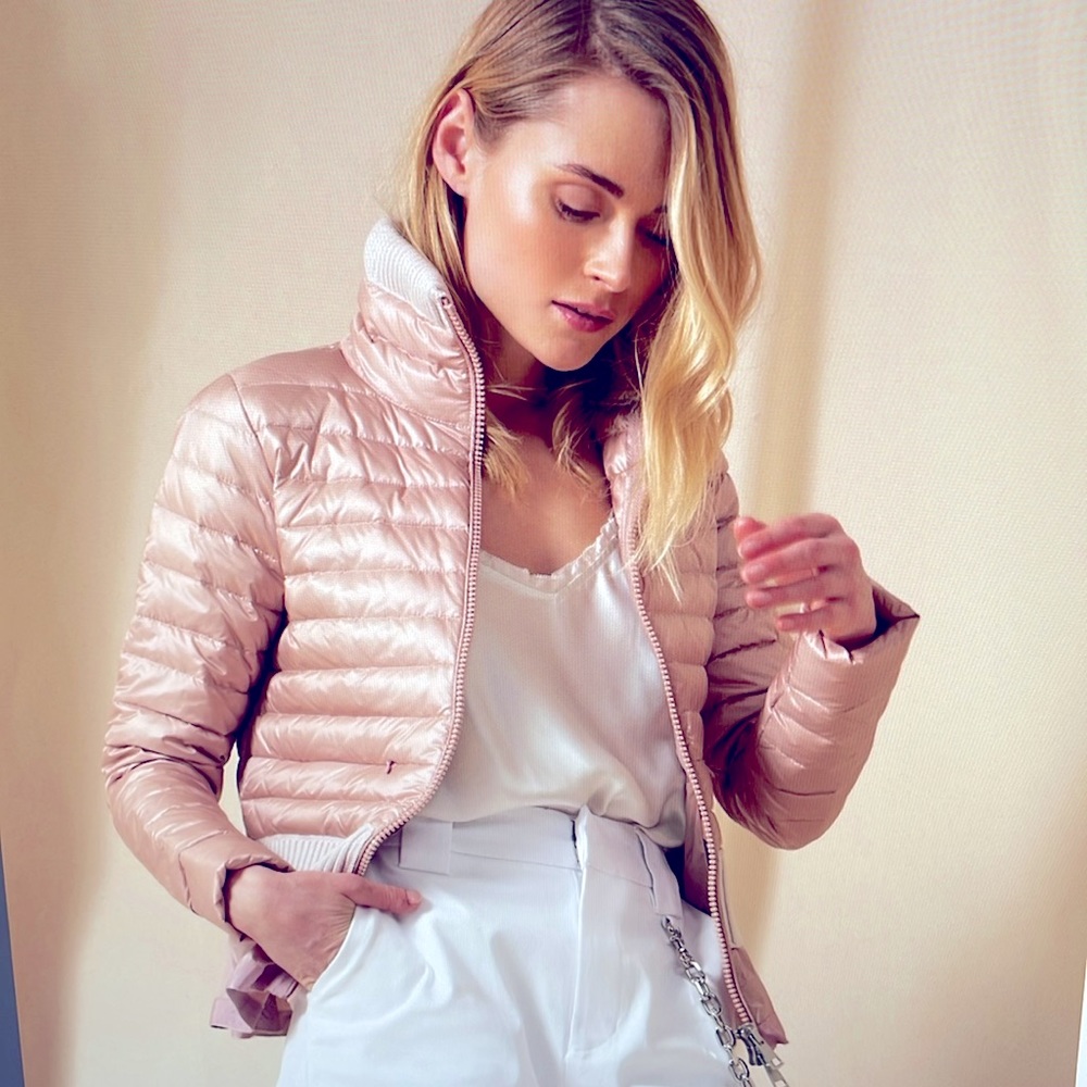 SOSKEN Bev Lightweight Lavender Puffer Jacket